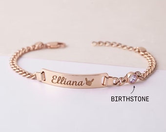 Baby Bracelet Girl, Gift For Teenage Girl, Toddler Bracelet, Name Bracelet For Kid, Baby Name Bracelet, Baby Niece Gift, Daughter Gift