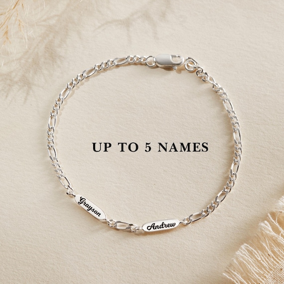 Mom Bracelet With Kids Names, Toddler Name Bracelet, Custom Gifts For Mom, Family Bracelet, Personalized Mom Jewelry, Mum Bracelet