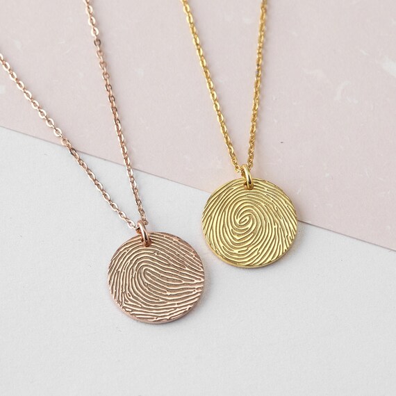 Etsy 2024 thumbprint jewelry