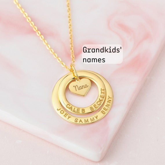 Nana Necklace Mother in Law Gift 