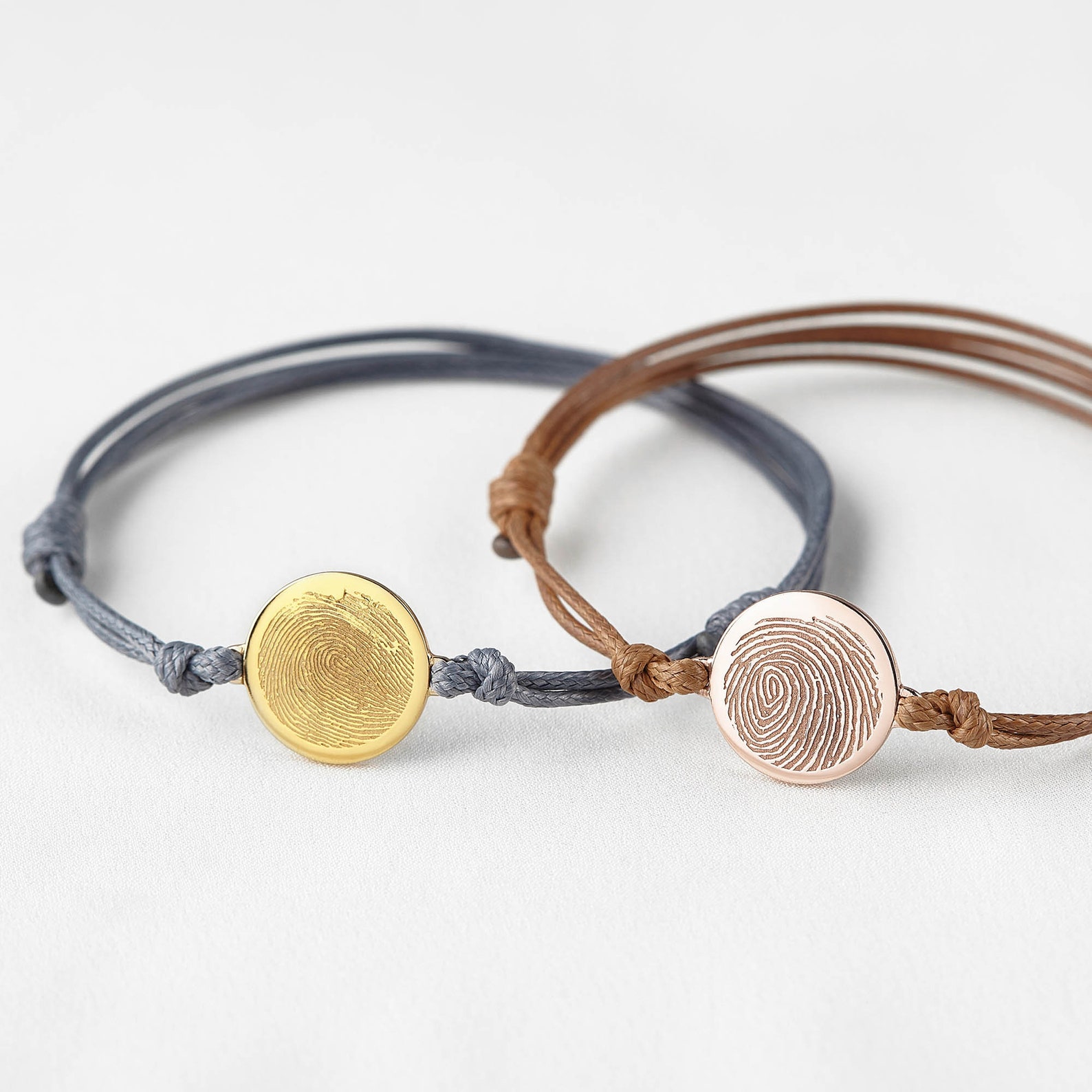 Fingerprint Memorial Jewelry Fingerprint Bracelet Etsy