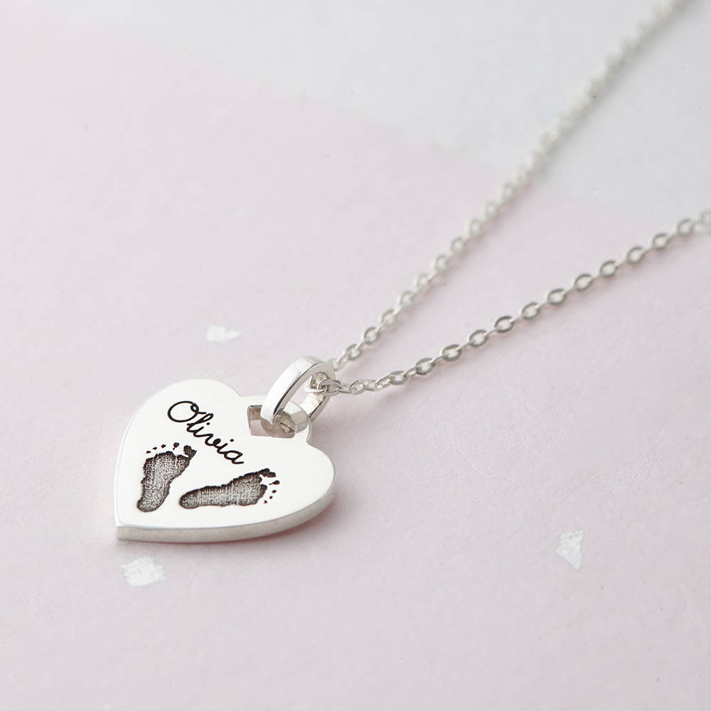 Mom foot necklace Clearance