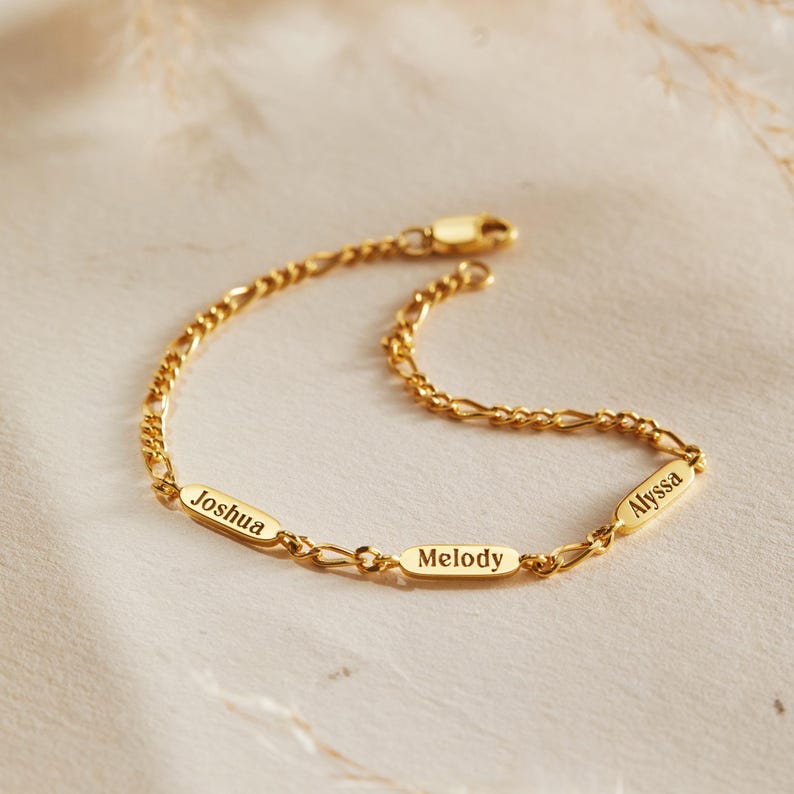 Mom Bracelet With Kids Names, Toddler Name Bracelet, Mother’s Day Gifts For Mom, Family Bracelet, Personalized Mom Jewelry, Mum Bracelet