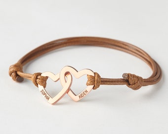 New Mom Bracelet, First Mothers Day Gift, Mother Daughter Bracelet Gold, New Mom Gifts Jewelry, Mom Bracelet With Kids Names