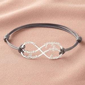 Bracelet pour maman, bijoux pour maman avec nom d'enfant, cadeau de fête des mères pour maman, bijoux pour maman personnalisés, bracelet pour maman image 8