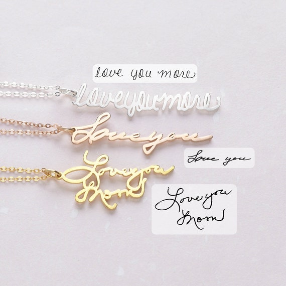 Etsy signature jewelry online