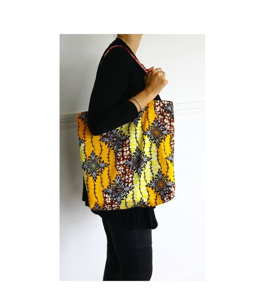african print bag