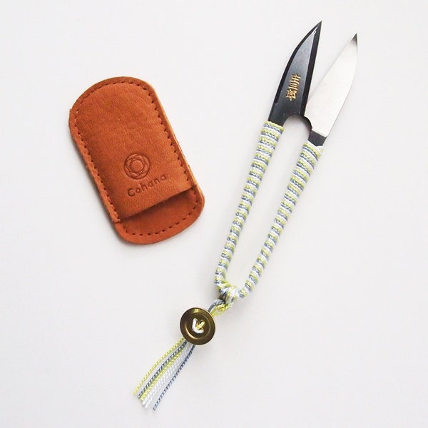 Cohana - Shozaburo Thread Snips avec tresse Iga en soie