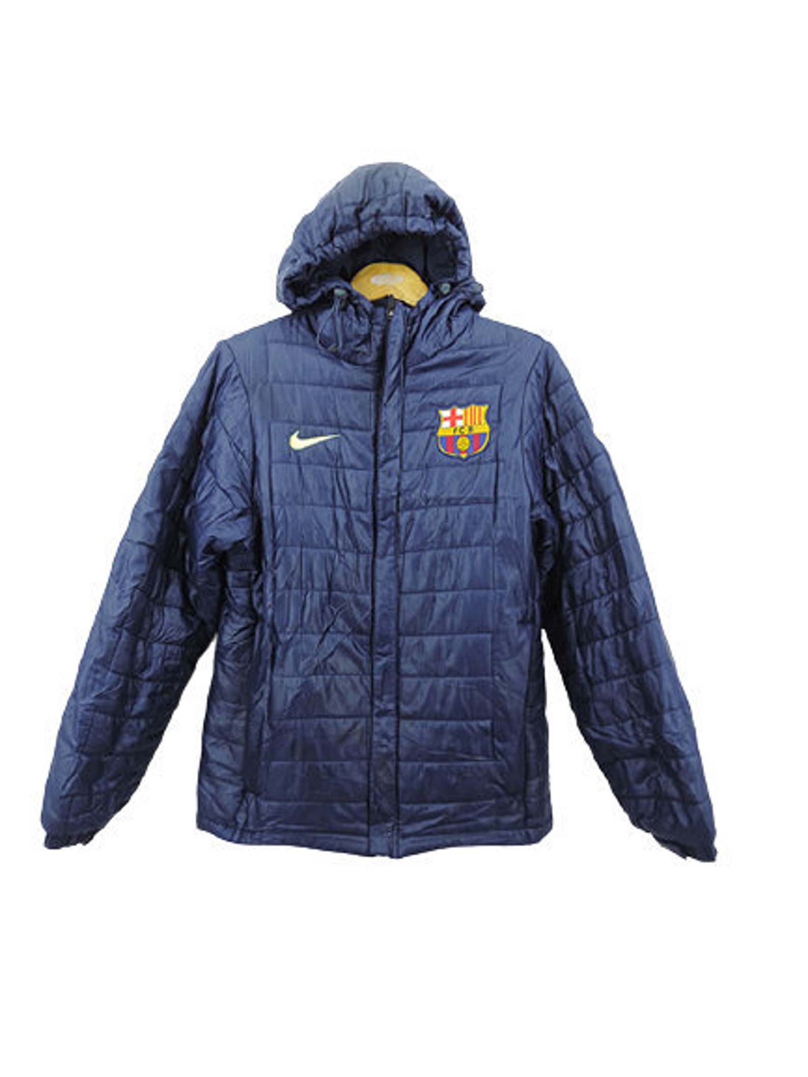 Nike Fc Barcelona Puffer JacketSize XS fits S | Etsy
