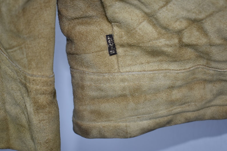 Vintage Levi/'s Suede Sherpa Trucker Jacket