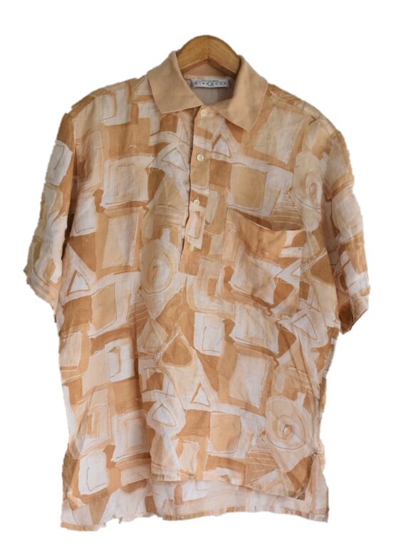 Vintage Givenchy shirt Rare Large!!