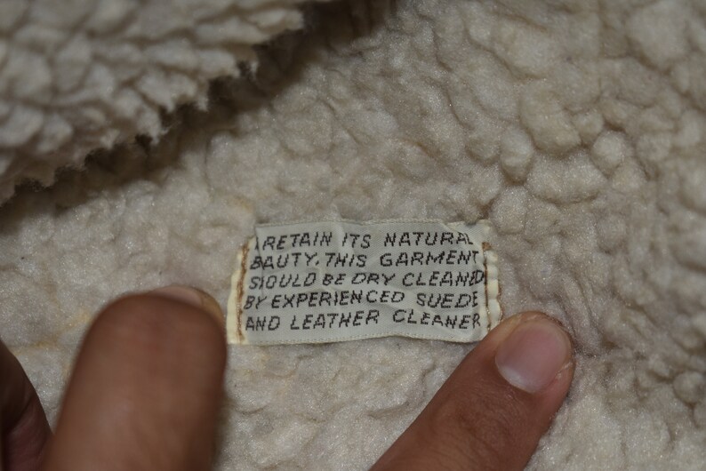 Vintage Levi/'s Suede Sherpa Trucker Jacket