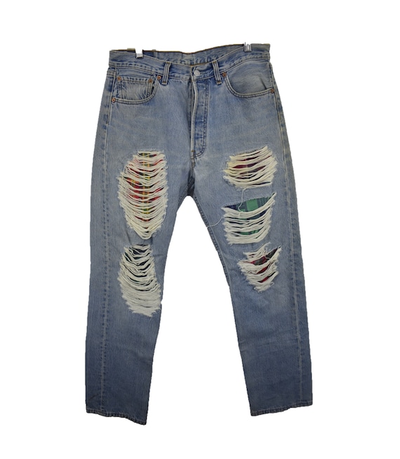 Vintage Levi's Distressed Grunge Denim Jeans