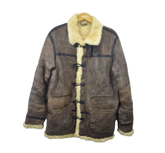 B3 Army Sheepskin Shearling Jacket