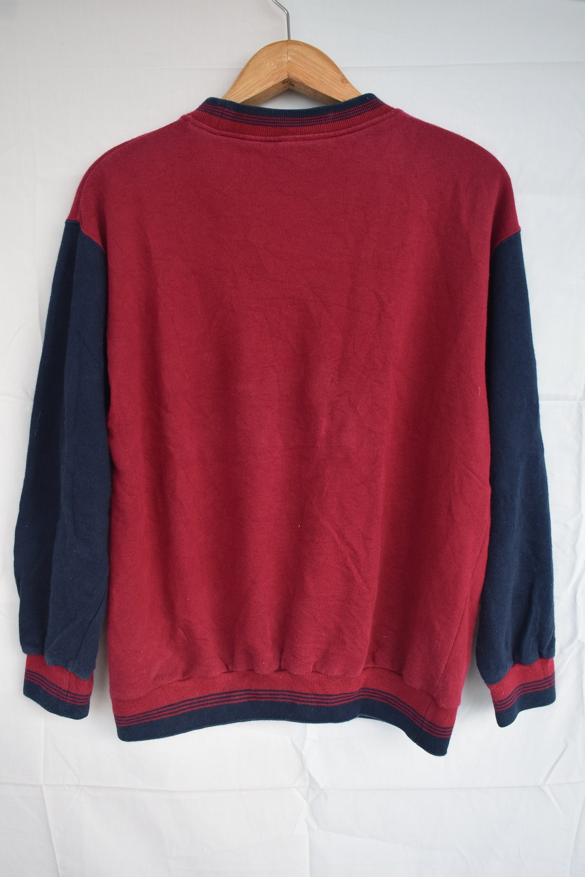 Vintage Lacoste Sweatshirt Multicolour RARE | Etsy