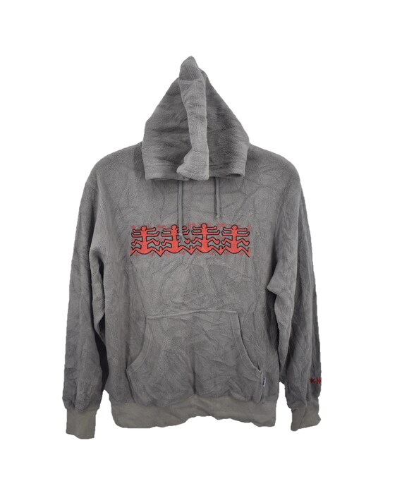 Keith Haring Fleece Hoodie Pullover