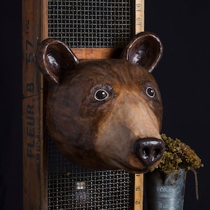 PRE-ORDER Bear paper mache