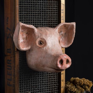 PRE_ORDER pig paper mache