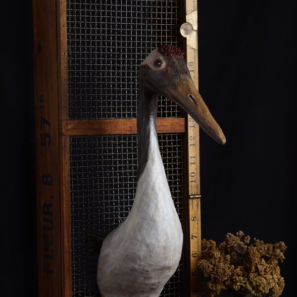 Paper Mache Bird Etsy