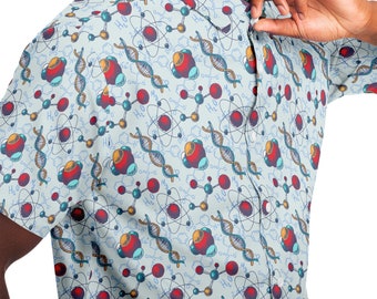 DNA Molecule Button-Down Shirt – Geeky Science Apparel