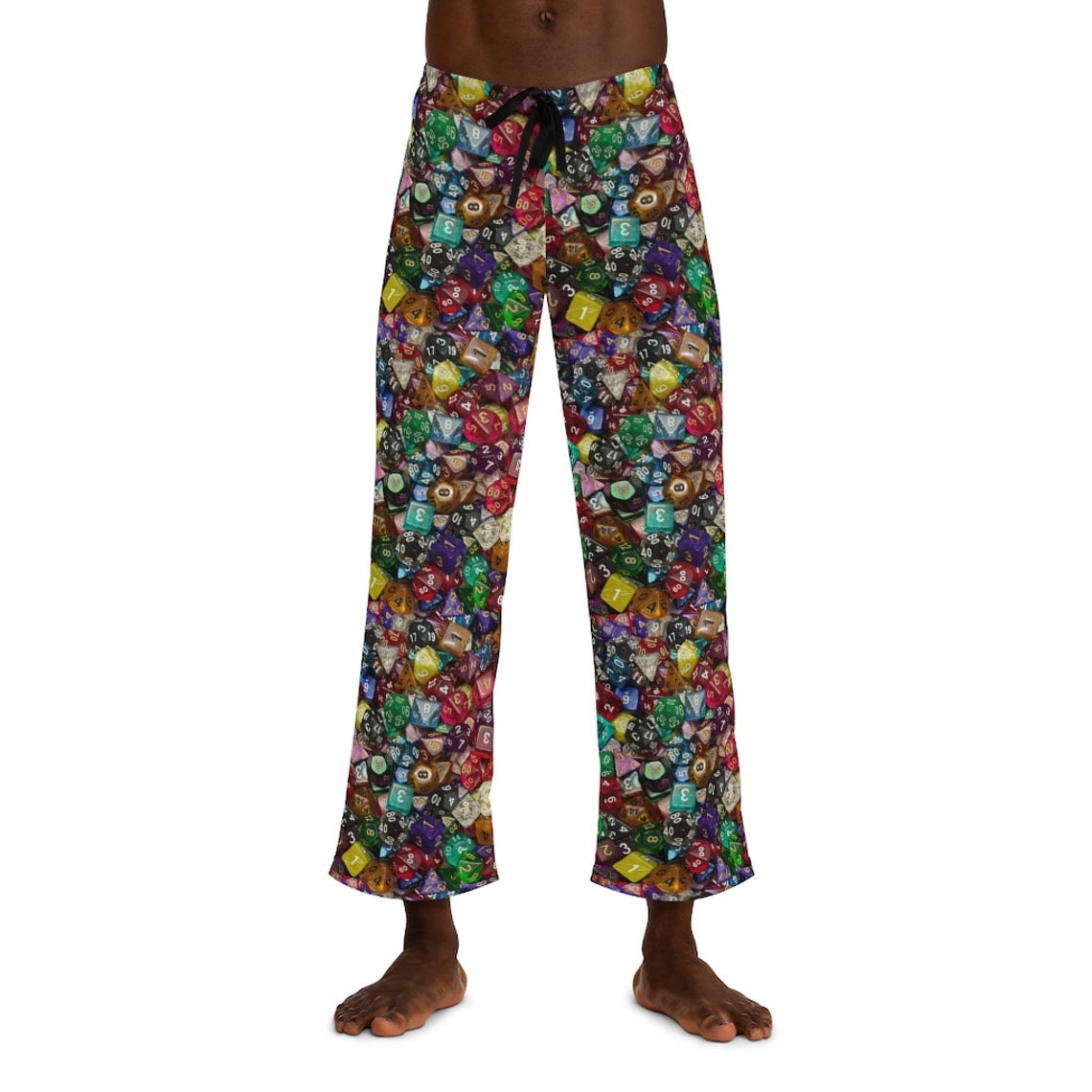 D&D Dice Men's Pajama Pants Dnd Dungeons and Dragons - Etsy