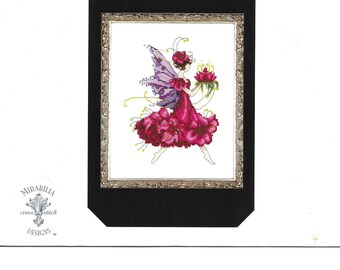Geranium NC198 pattern by Mirabilia cross stitch pattern