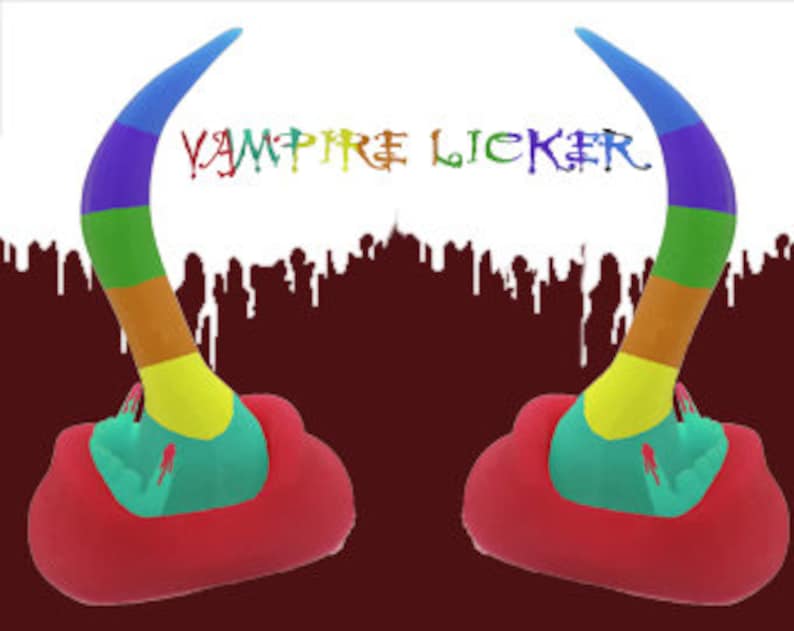 Dildo Vampire Licker Tongue Dildo Sex Toy Mature Couples Toy Sextoy image 1