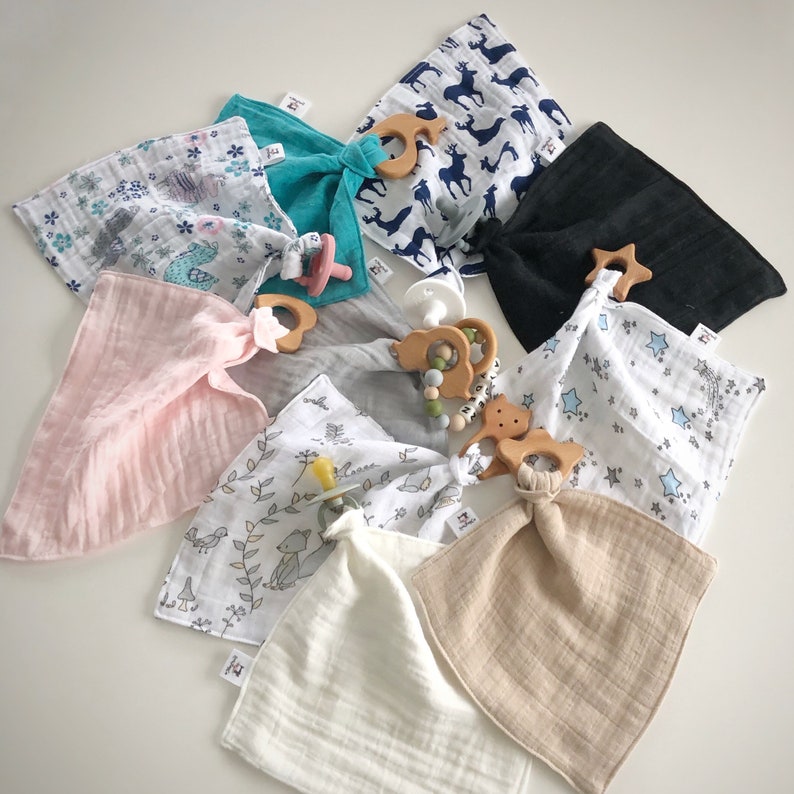 Pacifier Teether Blanket/Baby Binky Blanket/ Soother Blanky/ Etsy