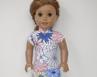 18 inch Doll clothes .18 inch doll clothing. Fits like American doll clothing. Mock turtle neck dress