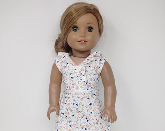 18 inch doll dress.Fits like American doll clothes. 18 inch doll clothing. Doll dress