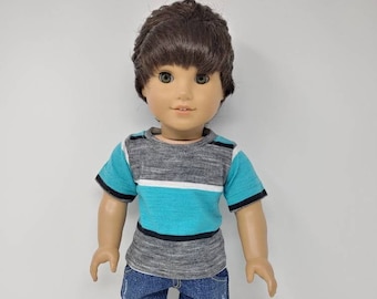Doll Top and Pants Fits 18/" American girl Boy Doll Clothes Prince Charming