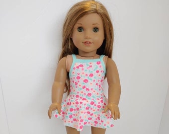 Pink and White Swim Ring//Inner Tube Fits 18/" American Girl Dolls