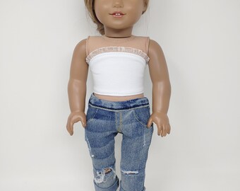 18 inch doll clothes. Fits like American doll clothing. 18 inch doll clothing. Strapless top