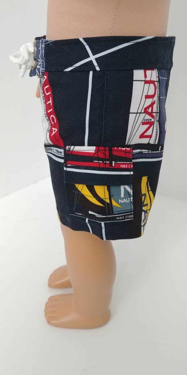 18 inch boy doll clothing Fits like American girl boy doll clothes 18 inch boy doll clothes Boy boardshorts