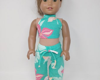 18 inch doll clothes. Fits like American Doll clothing. 18 inch doll clothing. Doll pants and top