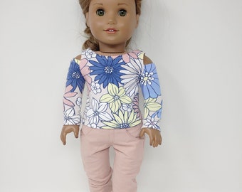 18 inch doll clothes. Fits like American doll clothes .18 inch doll clothing. Top only