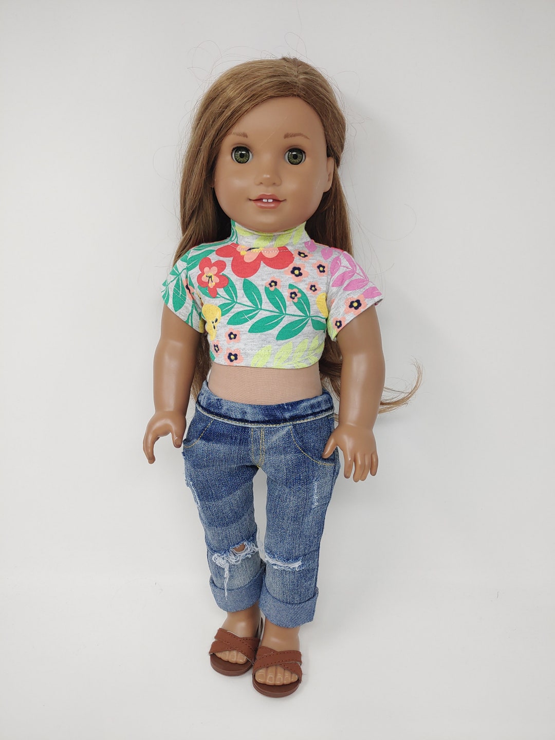 18 Inch Doll Clothes. Fits Like American Doll Top. 18 Inch Doll