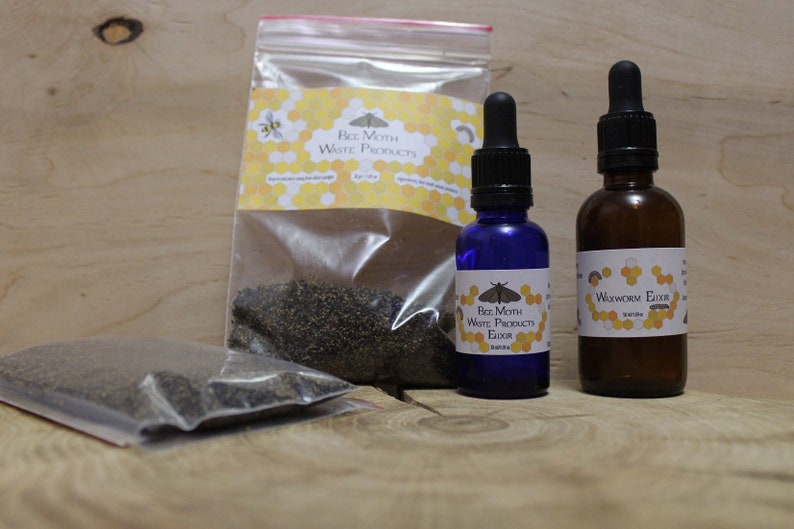 Waxworm Elixir Bee Moth Extract Wax Moth Tincture Moth Etsy