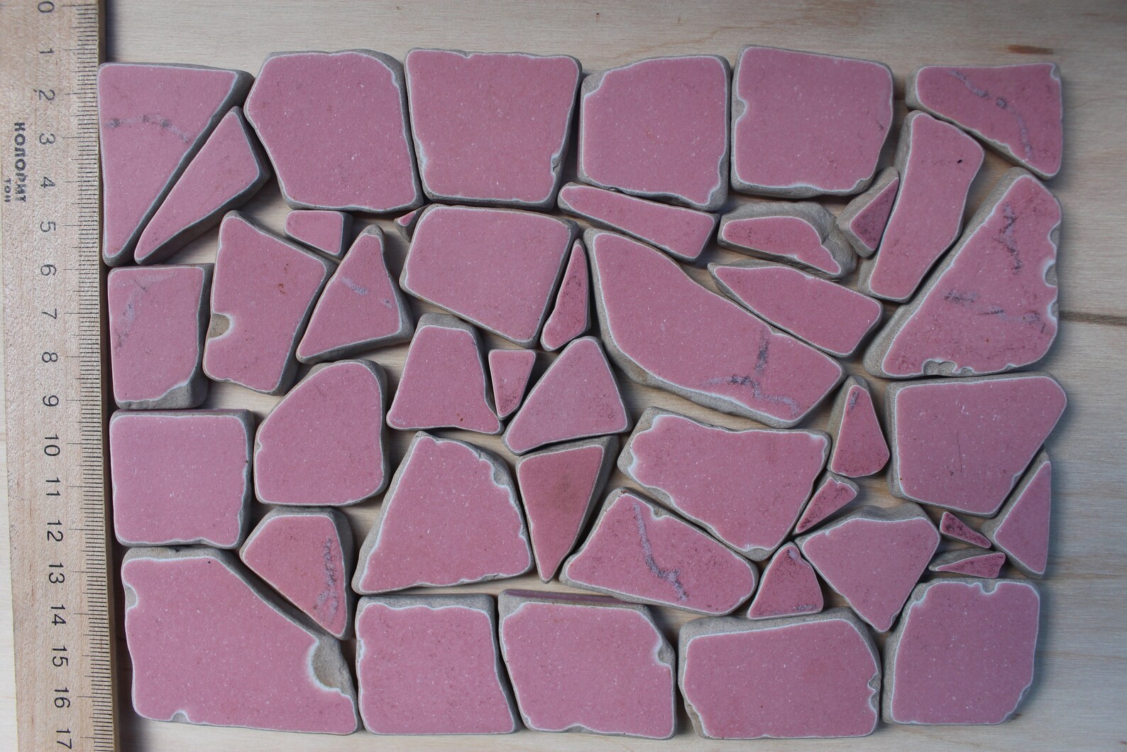 Genuine Pink Sea Pottery Sea Ceramic Bulk Craft Decor Etsy