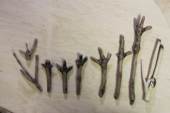 Raw 1 Driftwood Bird Claw Chicken Leg Natural Beach Wood Supply Driftwood Sticks Raven Claw Drift DIY Crafts Rustic Art Decor Crow