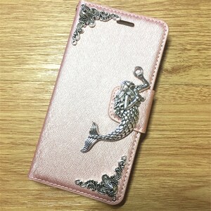 Mermaid Phone Wallet PU Leather Flip Stand Case Handmade For Samsung Galaxy S7 Edge S8 S9 S10 E S20 Ultra Note 5 8 9 10 Plus A5 A7 A8 A9