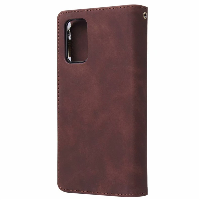 Octopus Zipper Wallet Synthetic Leather Stand Case For iPhone XS 11 12 13 14 15 Pro Max Samsung S24 S23 S22 FE Plus Note 9 10 20 Ultra image 6