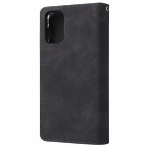 Octopus Zipper Phone Wallet Synthetic Leather Case For iPhone XS 11 12 13 14 15 Pro Max Samsung S24 S23 S22 FE Plus Note 9 10 20 Ultra image 3