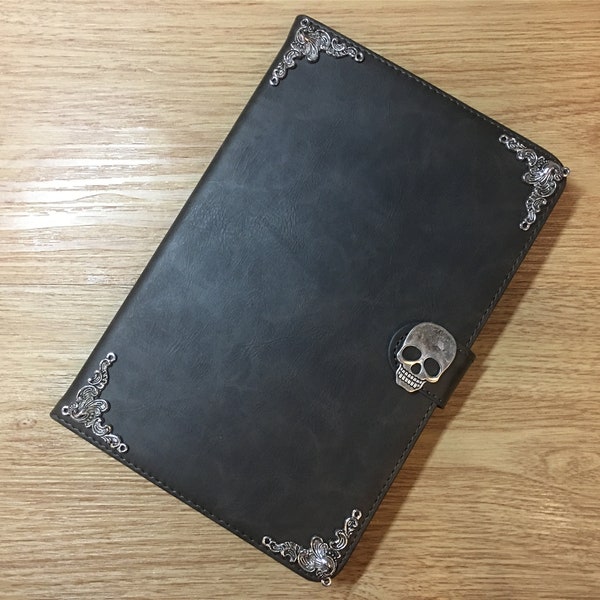 Skull Head Magnetic Leather Smart Cover Stand Case For Samsung Galaxy Tab A7 A8 A 10.1" 10.5" 8" 8.4" S8 S6 Lite 10.4" S7 11" S7+