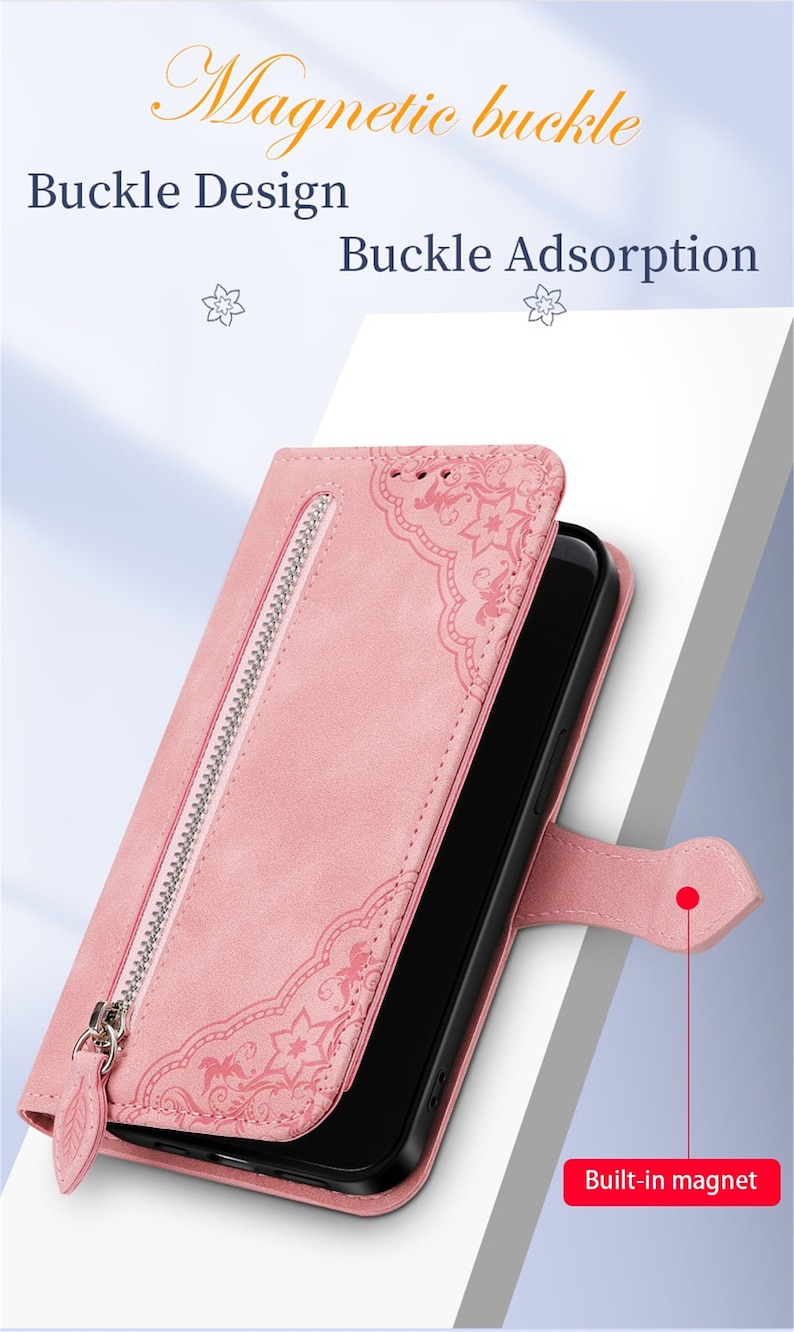 Mickey & Minnie Mouse Leather Wallet Imprint Phone Case For iPhone 11 12 13 14 15 Pro Max Samsung S24 S23 S22 FE Ultra Note 20 10 Plus image 3