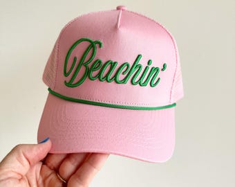 Beachin' Vintage Trucker Hat