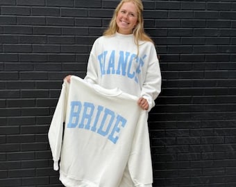 BRIDE/FIANCE Reversible Mockneck