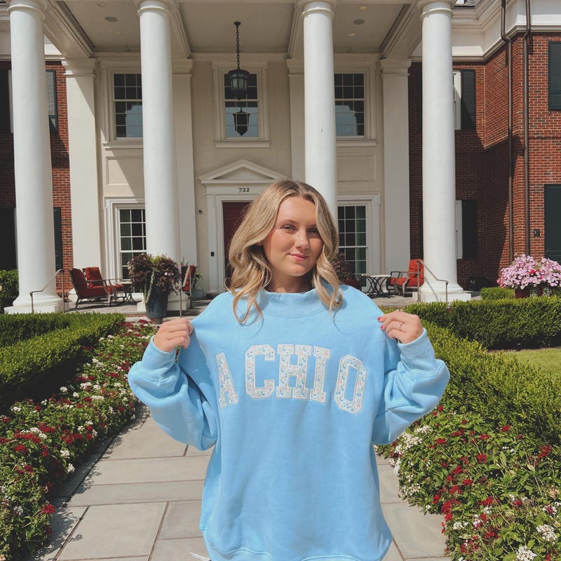 Georgia Embroidered Mock Neck main image 0