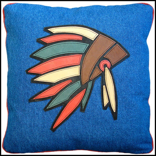 Coussin Coiffe Indien Sakima