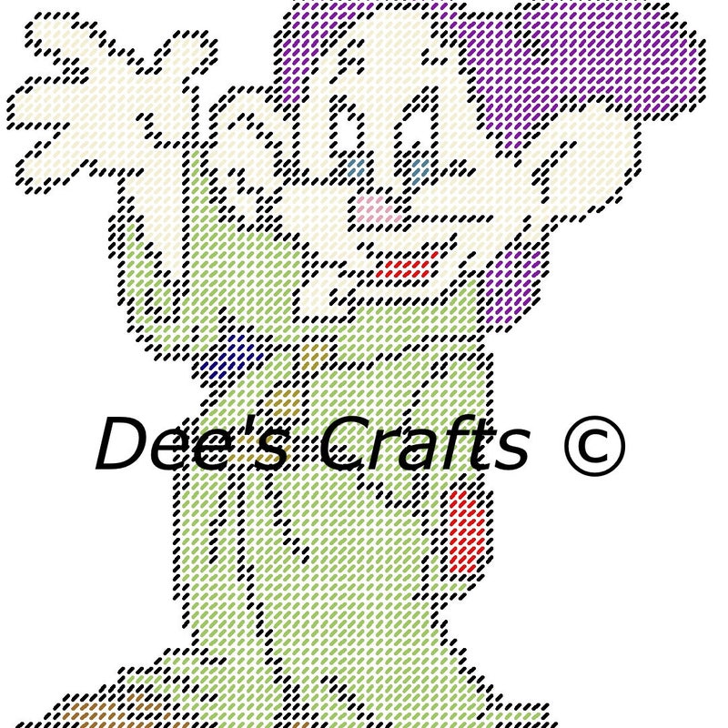 Dopey Dwarf Pattern - Etsy